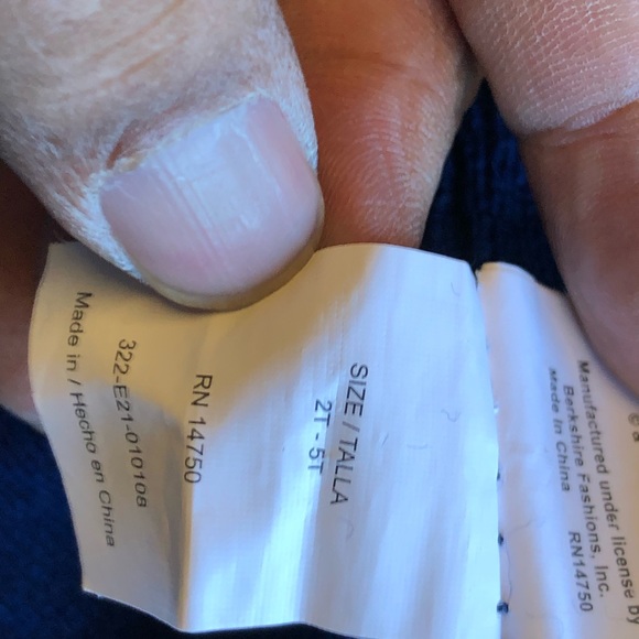 Space Jam Girl's Blue/Orange Knit Beanie Winter Hats Size One - Picture 6 of 9